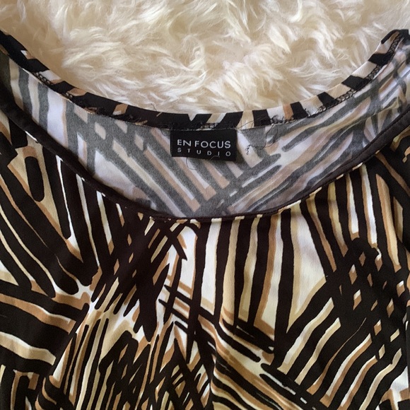 Patterned Summer Dress - Picture 2 of 2